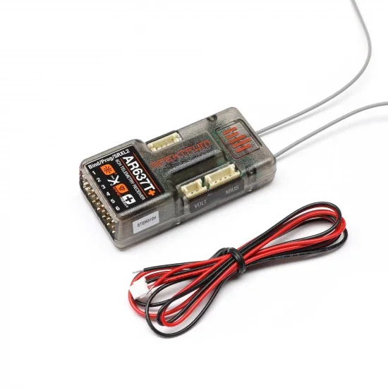Spektrum AR637T+ DSMX 6 Channel AS3X And SAFE Telemetry Receiver — image 1 of 7