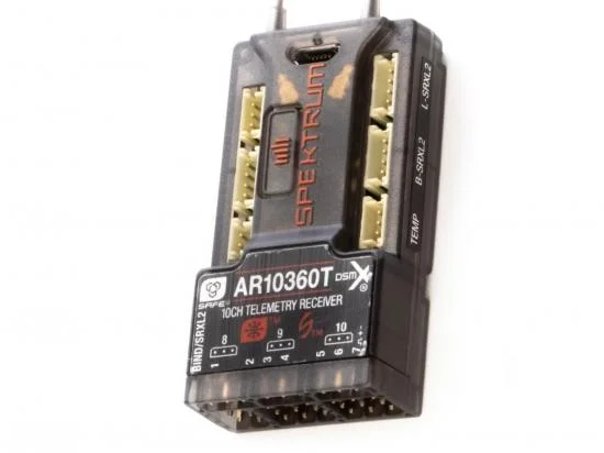 Spektrum AR10360T DSMX 10 Channel AS3X And SAFE Telemetry Receiver — image 2 of 2