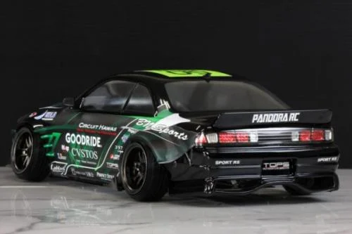 Pandora Nissan Silvia S14 Late Model BLS / BN Sports Clear Bodyshell — image 3 of 6