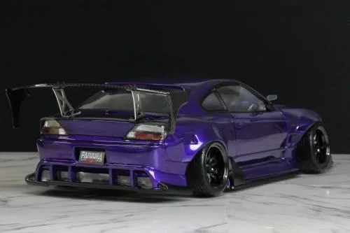 Pandora Nissan Silvia S15 Raijin (Thunder God) / Origin Labo Clear Bodyshell — image 3 of 6