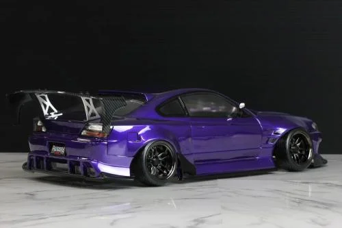 Pandora Nissan Silvia S15 Raijin (Thunder God) / Origin Labo Clear Bodyshell — image 4 of 6