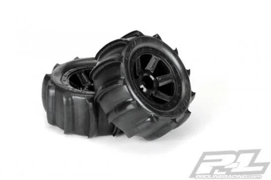 ProLine Sling Shot 2.2 Buggy / 1:16 Revo Sand Tyres on Black Desperado Wheels - 1 Pair — image 3 of 8