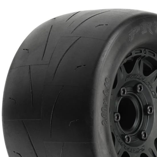 ProLine Prime 2.8 Street Tyres on Black Raid 6x30 Wheels — image 1 of 9