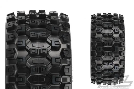 ProLine Badlands MX43 Tyres Mounted on IMPULSE Pro-Loc Beadloc X-MAXX Wheels (2) — image 1 of 6