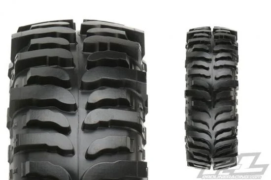 ProLine Interco Bogger 1.9 G8 Rock Terrain Truck Tyres on IMPULSE Black Beadlock Wheels (2) — image 12 of 13