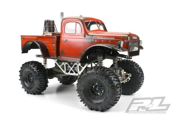 ProLine Interco Bogger 1.9 G8 Rock Terrain Truck Tyres on IMPULSE Black Beadlock Wheels (2) — image 9 of 13
