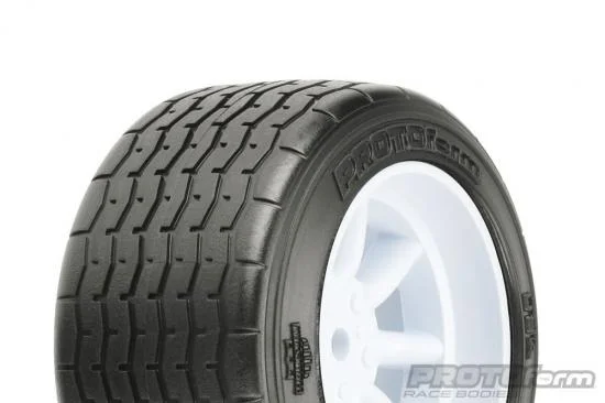 ProLine Protoform Vta Rear Tyres 31mm Mounted On White Wheels (2) — image 2 of 5