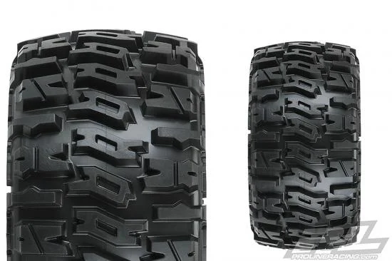 ProLine Trencher 2.8 LP Mounted on Black Raid 6X30 Wheels (2) &mdash; image 3 of 9