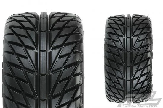ProLine Street Fighter 2.8 Tyres Mounted on Black Raid 6X30 Removable Hex Wheels - 12mm Hex — image 3 of 8