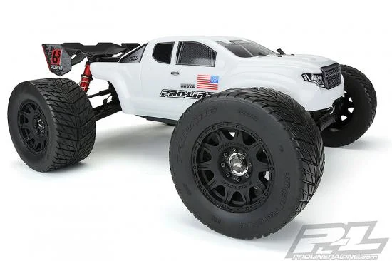 ProLine Street Fighter 3.8 Belted Tires Mounted On Raid Black Wheels 8X32 - 17mm Hex (2) &mdash; image 7 of 7