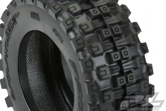ProLine Badlands MX28 HP 2.8 Belted Tyres - Mounted On Black 6X30 Wheels - 12mm Hex — image 7 of 10