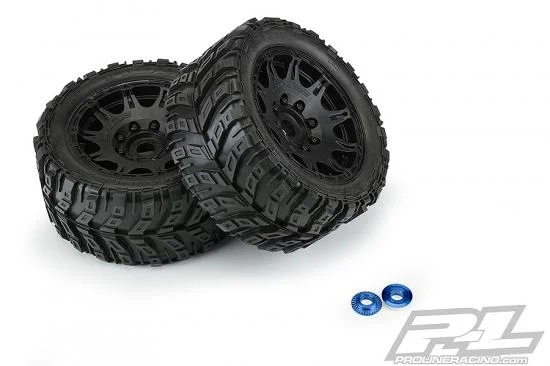 ProLine Masher X HP Belted X-MAXX Tyres - Pre Mounted (F/R) — image 4 of 7