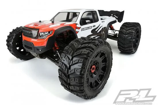 ProLine Masher X HP Belted X-MAXX Tyres - Pre Mounted (F/R) — image 6 of 7