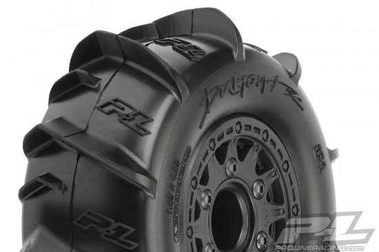 ProLine Dumont Paddle SC Tyres On Black Raid 6x30 SC Wheels (2) — image 11 of 12