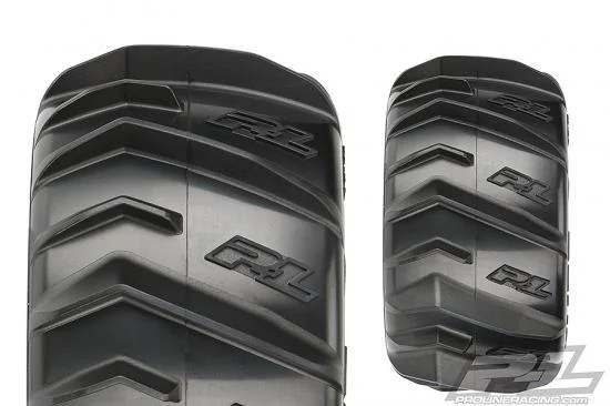 ProLine Dumont 2.8 Sand Paddle Tyres on Raid Black 6x30 12mm Hex Wheels (2) — image 12 of 14