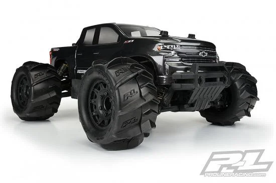 ProLine Dumont 2.8 Sand Paddle Tyres on Raid Black 6x30 12mm Hex Wheels (2) — image 8 of 14