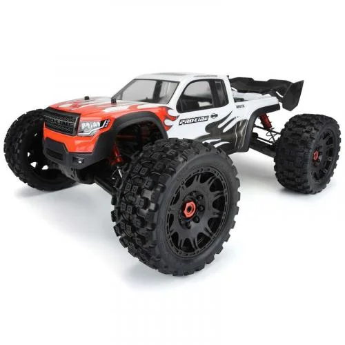 ProLine Badlands MX57 Tyres On Raid 5.7 Black 24mm Hex Wheels - Fit X-MAXX/Kraton 8S(2) &mdash; image 3 of 3
