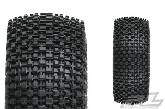 ProLine Gladiator SC 2.2/3.0 M2 Tyres Mounted on Raid 6X30 Black Wheels (2) — image 8 of 10