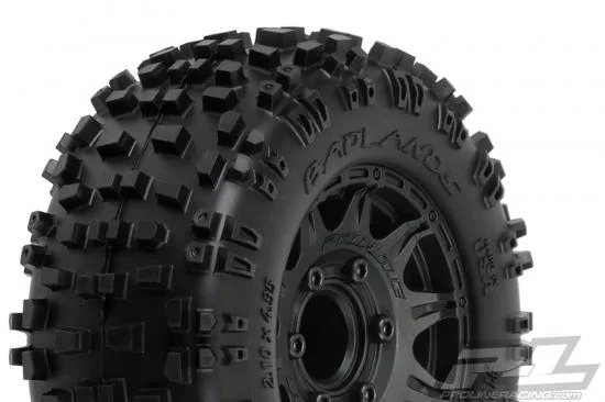 ProLine Badlands 2.8 - Mounted on Black Raid 6x30 Wheels (2) — image 2 of 4