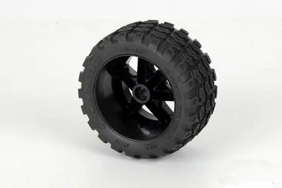 ProLine Dirt Hawg 2.8 - Mounted on Black Electric Rear Wheels &mdash; image 3 of 3