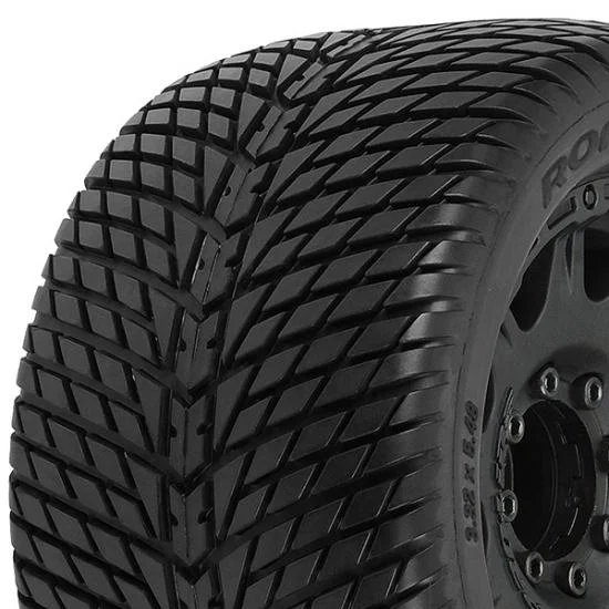 ProLine Road Rage 3.8 Tyres Mounted on Raid Black 8X32 Wheels - 17mm Hex — image 1 of 5