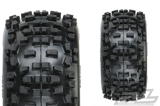 ProLine Badlands 3.8 Tyres Mounted on Raid Black 8X32 Wheels - 17mm Hex — image 9 of 11