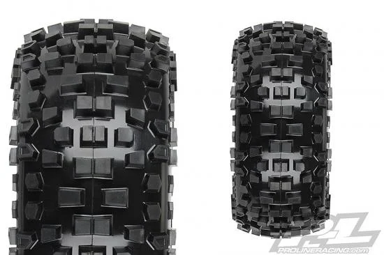 ProLine Badlands SC 2.2/3.0 Tyres On Raid 6X30 Black Wheels Wheels (2) — image 8 of 10
