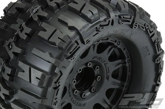 ProLine Trencher X 3.8 Tyres Mounted on Raid Black 8X32 Wheels - 17mm Hex — image 5 of 9