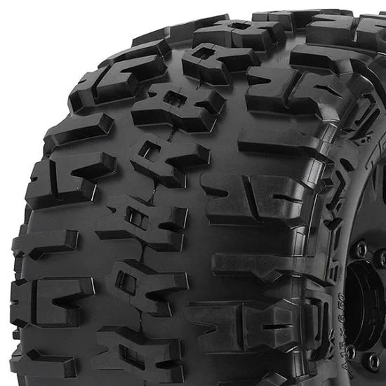 ProLine Trencher X 3.8 Tyres Mounted on Raid Black 8X32 Wheels - 17mm Hex — image 1 of 9