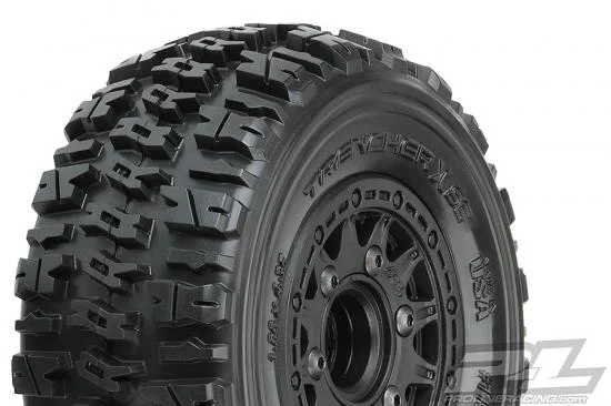 ProLine Trencher X M2 SC Tyres on Black Raid 6X30 Wheels (2) — image 9 of 10