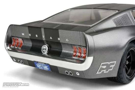 Protoform 1968 Ford Mustang VTA Clear Bodyshell - 200mm — image 12 of 13