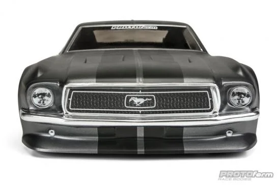 Protoform 1968 Ford Mustang VTA Clear Bodyshell - 200mm — image 10 of 13