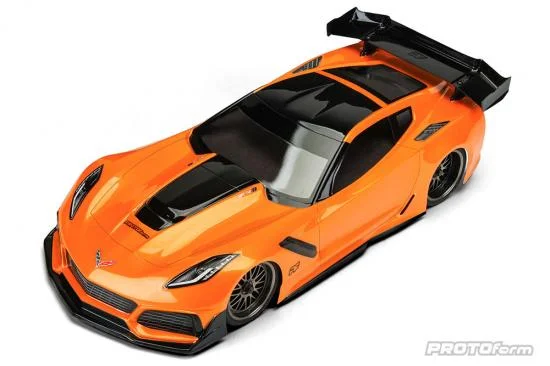 ProLine Protoform Chevrolet Corvette Zr1 L/Weight Clear Body 190mm — image 8 of 11