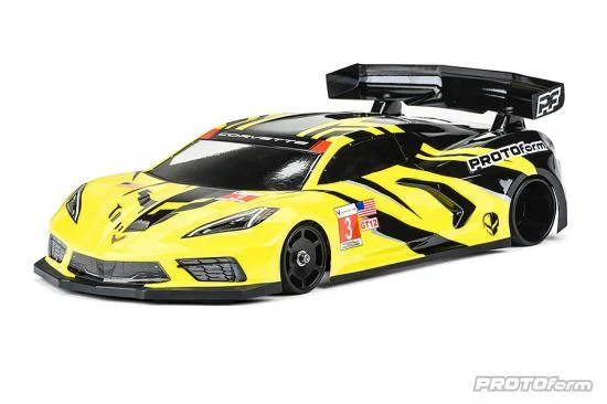 ProLine Protoform Chevrolet Corvette C8 Clear Body For GT12 — image 11 of 12