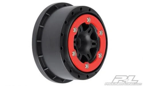 ProLine Split Six SC - Red/Black - Fits Slash 2WD Rear, Slash 4X4 Front/Rear — image 1 of 6