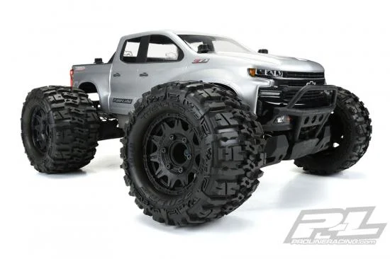 ProLine Trencher 2.8 Tyres Mounted on Black Raid 6X30 Removable Hex Wheels - 12mm Hex — image 5 of 9