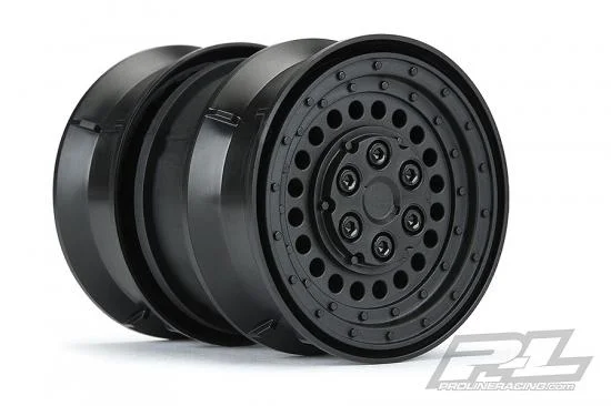 ProLine Carbine 1.9 Black Internal Beadloc Dually Wheels (2) &mdash; image 12 of 14