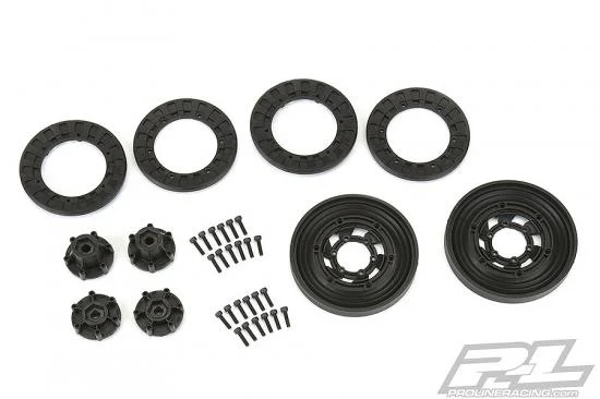 ProLine Vice Crushlock 2.6 Black 6X30 Beadloc Wheels (2) — image 3 of 4