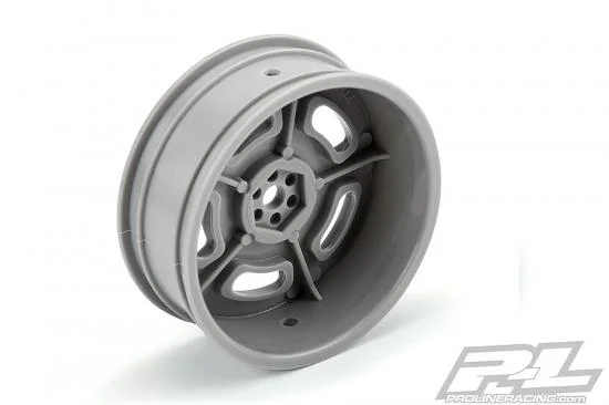 ProLine Slot Mag Drag Spec 2.2 Stone Grey Front Wheels &mdash; image 6 of 10
