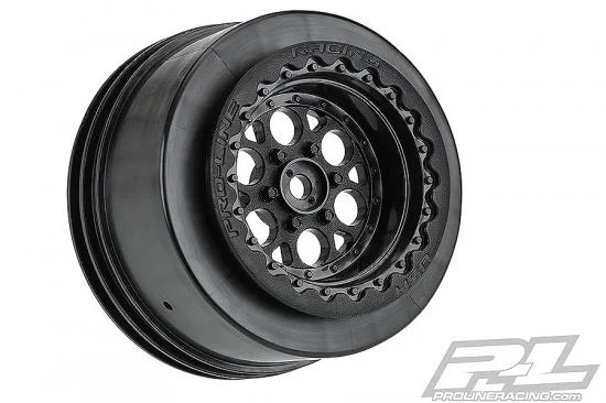 ProLine Showtime+ Wide SC 2.2/3.0 Black Wheels (2) — image 2 of 9