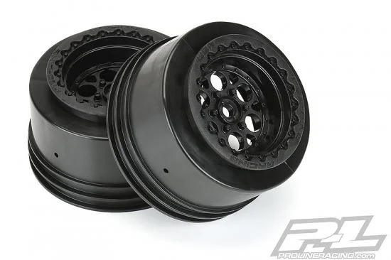 ProLine Showtime+ Wide SC 2.2/3.0 Black Wheels (2) — image 4 of 9