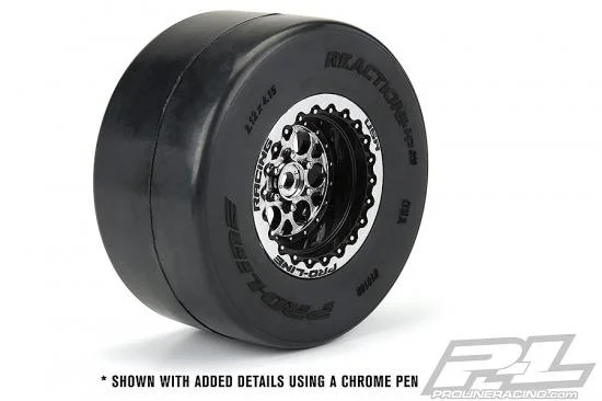 ProLine Showtime+ Wide SC 2.2/3.0 Black Wheels (2) — image 5 of 9