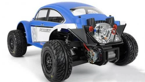 ProLine VW Full Fender Baja Bug Clear - Fits Traxxas Slash — image 2 of 9
