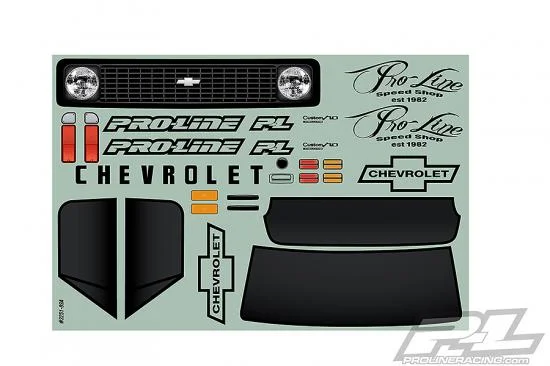 ProLine 1972 Chevy C-10 Tough Colour Stone Grey For Stampede/Granite &mdash; image 7 of 13
