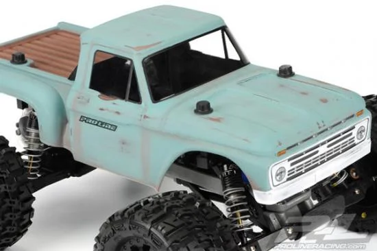 ProLine 1966 Ford F-100 Clear Bodyshell for Stampede/Granite — image 16 of 18