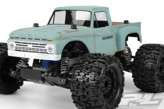 ProLine 1966 Ford F-100 Clear Bodyshell for Stampede/Granite — image 15 of 18