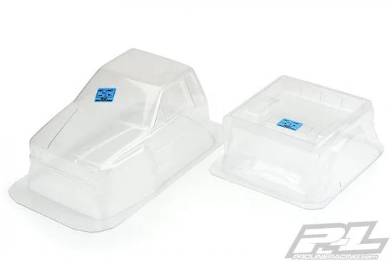 ProLine 1985 Toyota Hilux SR5 Clear Bodyshell Cab + Bed for SCX10 313mm WB — image 12 of 15