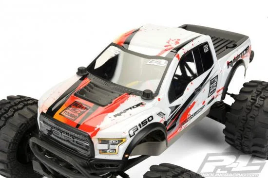 Proline 2017 Ford F-150 Raptor Clear Bodyshell For Traxxas Stampede &mdash; image 10 of 14