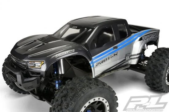 ProLine 2017 Ford F150 Raptor Pre Cut Bodyshell For Traxxas X-MAXX - Pre Painted — image 2 of 2