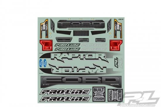 ProLine 2017 Ford F150 Raptor Pre Cut Bodyshell For Traxxas X-MAXX - Clear — image 10 of 13